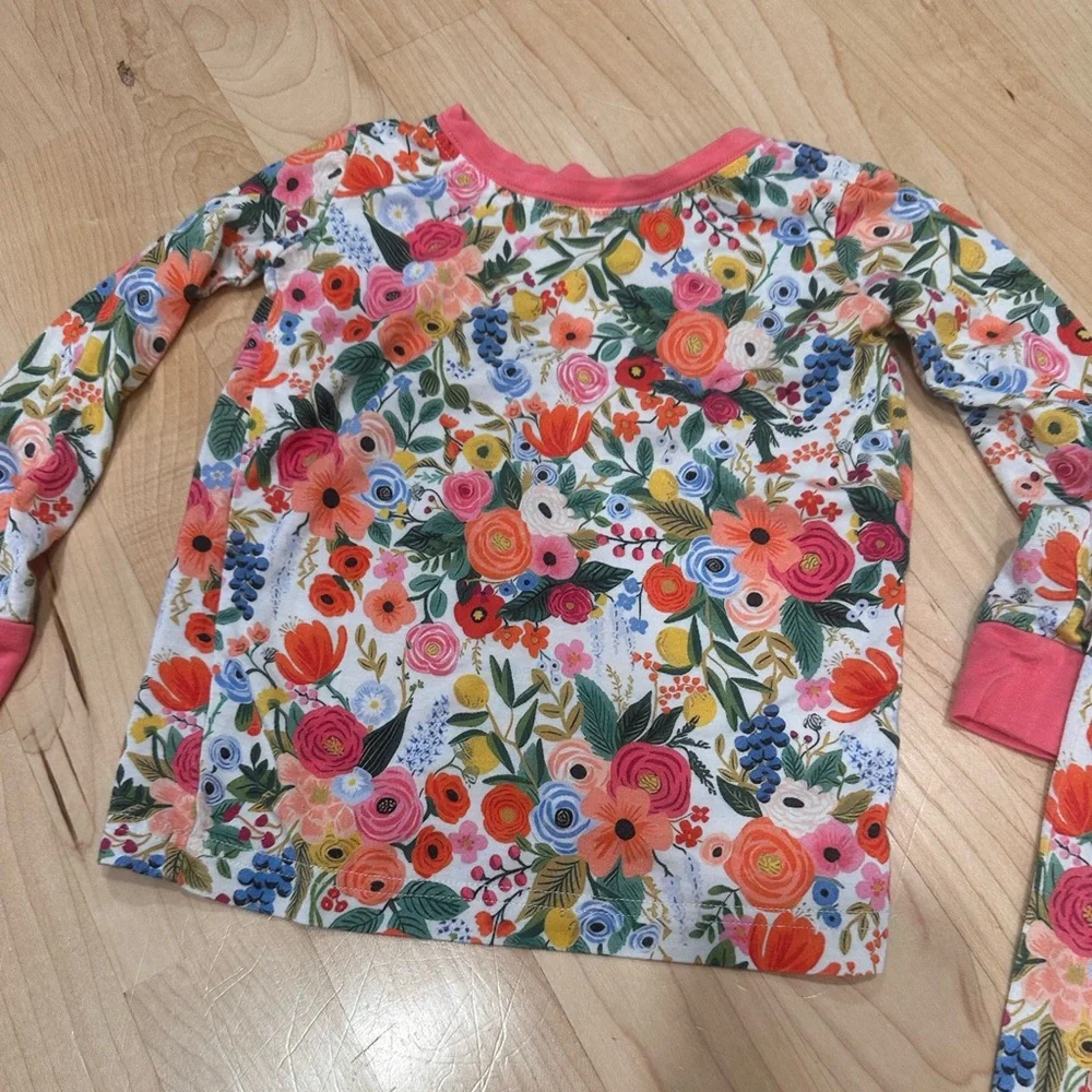 Floral Kids Pajamas Set